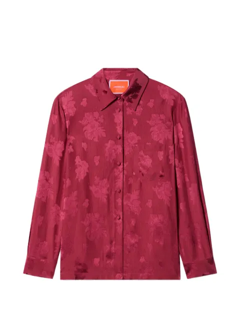 La DoubleJ floral pattern shirt Red SHI0001JCQ133SOLIDRE06