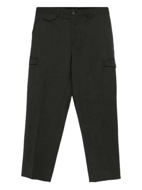 Briglia 1949 buttoned trousers Black AAVANN
