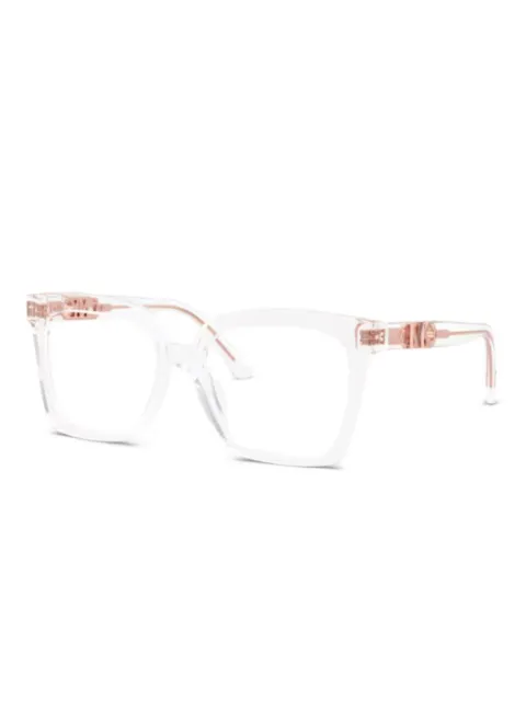 Michael Kors Nassau squared-frame glasses White MK4119U3015