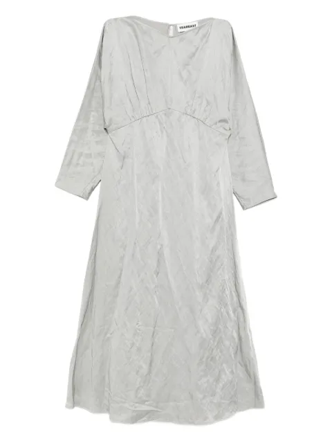 YEAREAST boat-neck dress Grey Y22563131006B