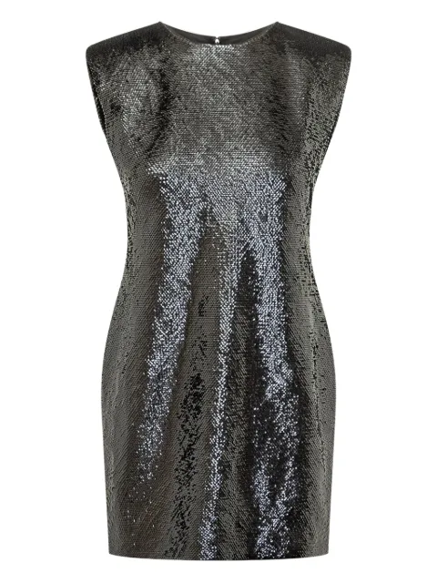 Michael Michael Kors sequin extended-shoulder mini dress Grey MF583116PK