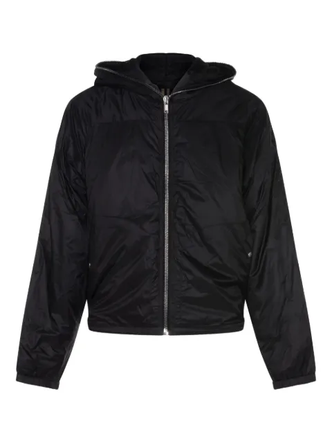 Rick Owens DRKSHDW hooded zip-up jacket Black DU02E7770NP