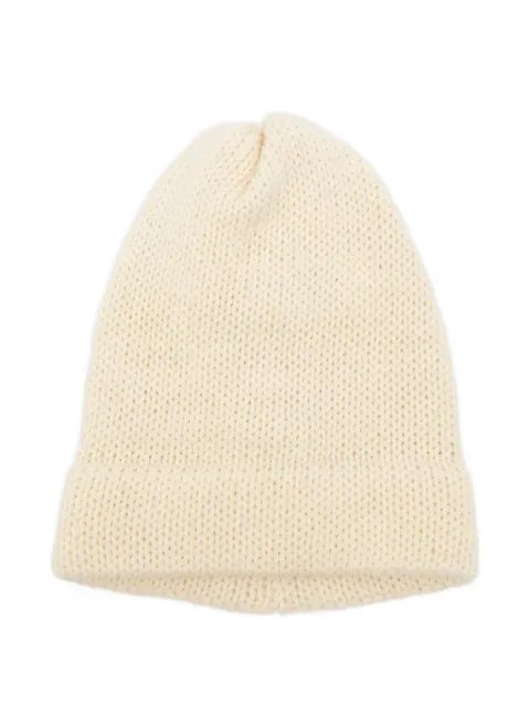 Universal Works turn up-brim beanie hat Neutrals 33350