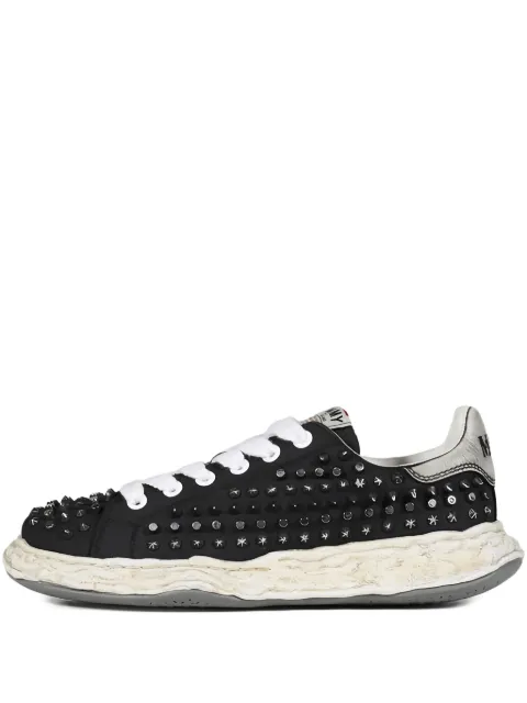 Maison MIHARA YASUHIRO Charles studded sneakers Black A15FW714