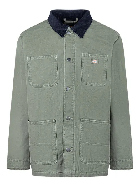 DICKIES corduroy-collar jacket Green DK0A87O3MGR1