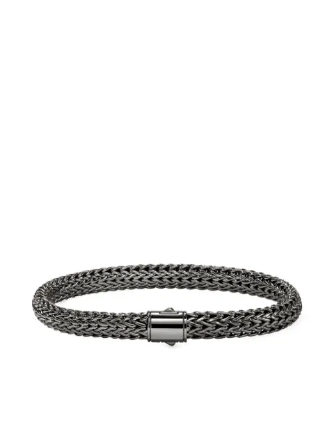 John Hardy sterling silver Icon chain bracelet Black BU990904BRD
