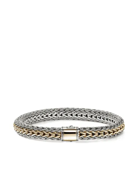 John Hardy 14K yellow gold and sterling silver Icon bracelet Silver BUZZ990401RV