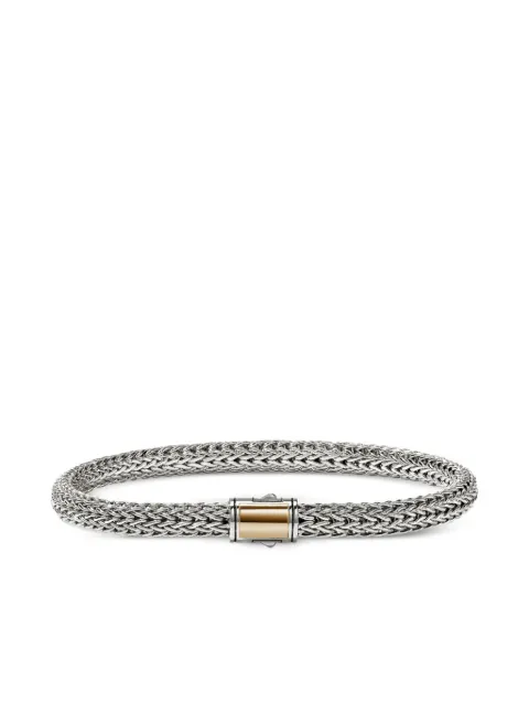 John Hardy sterling silver 14K yellow gold Icon bracelet Silver BUZZ990096