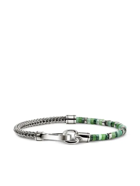 John Hardy sterling silver Heishi Chain malachite bracelet Silver BUS9012521MHQZATR