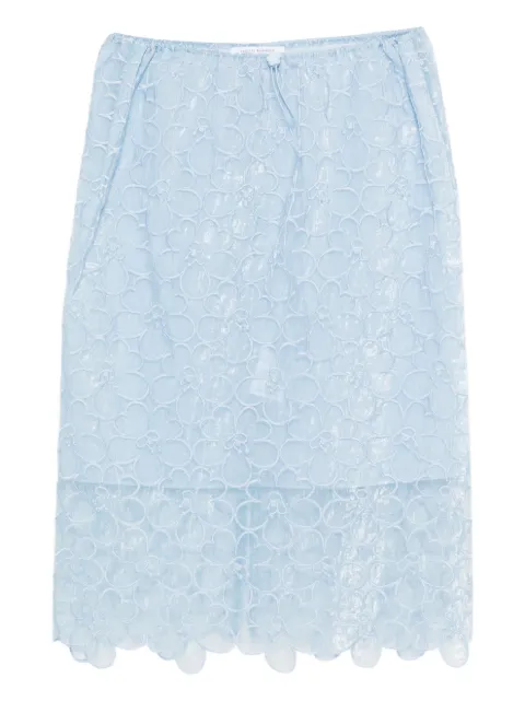 Cecilie Bahnsen Bria midi skirt Blue 425RTW17010