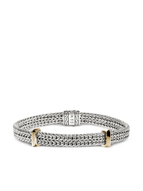 John Hardy 14K yellow gold and sterling silver Icon Link bracelet Silver BUZZ98978