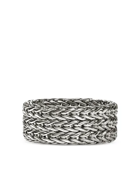 John Hardy sterling silver Icon Link ring Silver RB900949