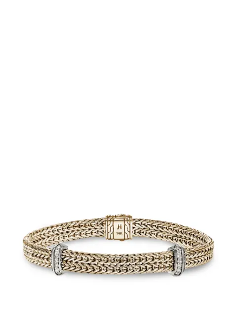 John Hardy 14K yellow gold Icon Link diamond bracelet Gold BUGGX989792DI