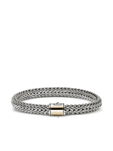 John Hardy 14K yellow gold and sterling silver Icon bracelet Silver BUZZ990400