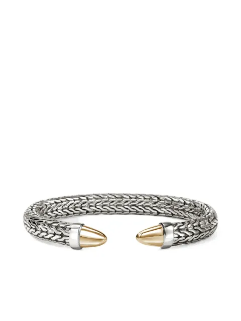 John Hardy sterling silver and 14K yellow gold Spear 50 bracelet Silver CZZ98796