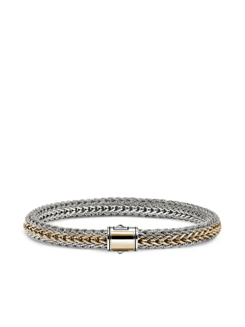 John Hardy 14K yellow gold and sterling silver Icon bracelet Silver BUZZ990905RV