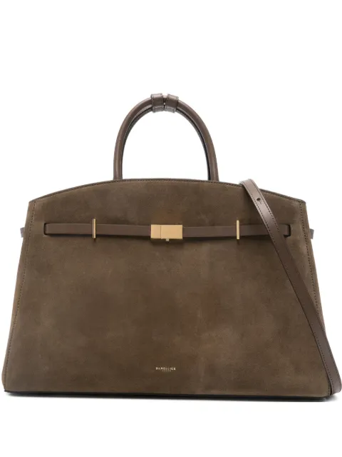 DeMellier Hudson suede tote bag Brown D101THEHUDSONHAZELSUEDE