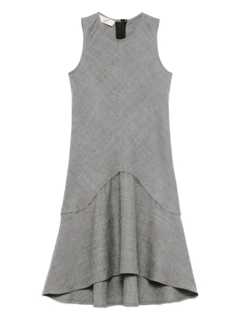 BITE Studios sleeveless asymmetrical mini dress Grey 11415270986