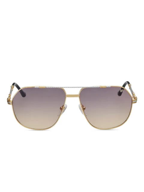 Vintage Frames Company Rope Edition pilot-frame sunglasses Gold VFBS20003