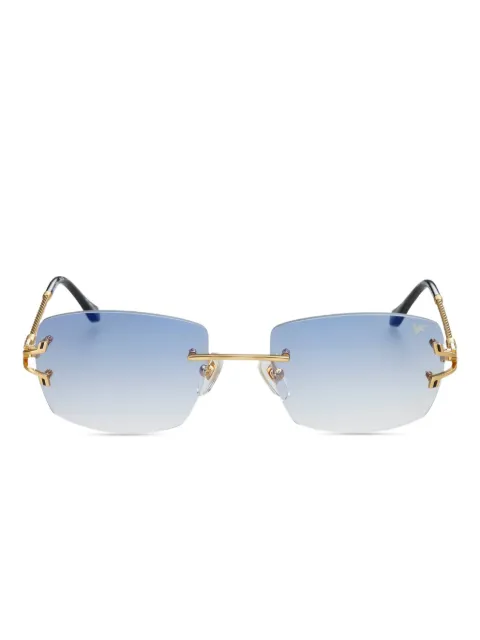 Vintage Frames Company Bal Harbour rimless sunglasses Gold DMBL20008