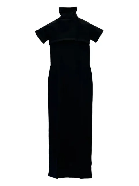 Alaïa cut-out roll-neck dress Black AA9R2802K127B