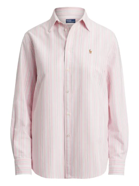 Polo Ralph Lauren striped button-fastening shirt Pink 211970739502