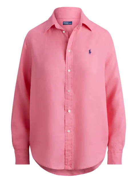 Polo Ralph Lauren Polo Pony linen shirt Pink 211970730504