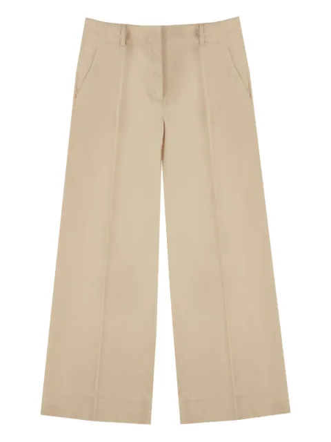 Incotex poplin trousers Neutrals 176880D6295