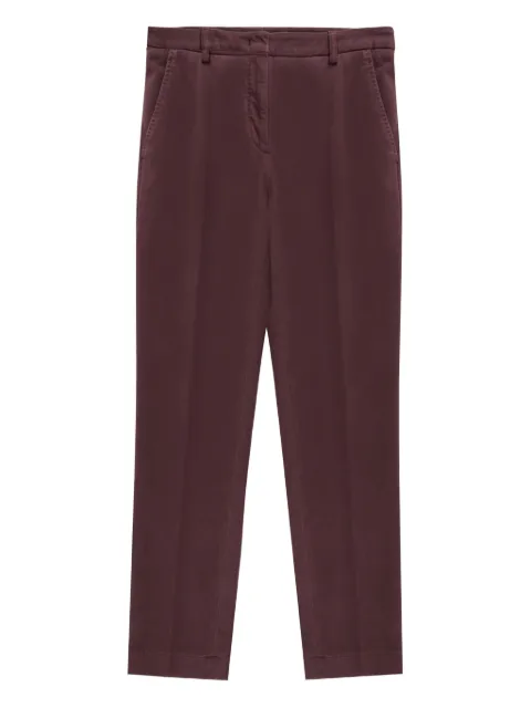 Incotex slim trousers Purple 176852D2144