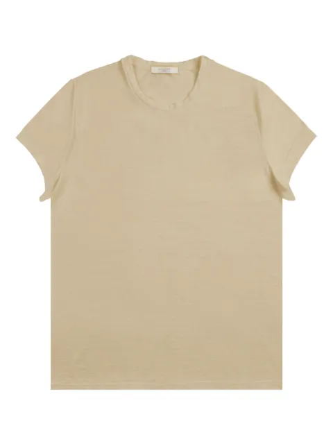 Zanone crew-neck T-shirt Neutrals 853007ZG480