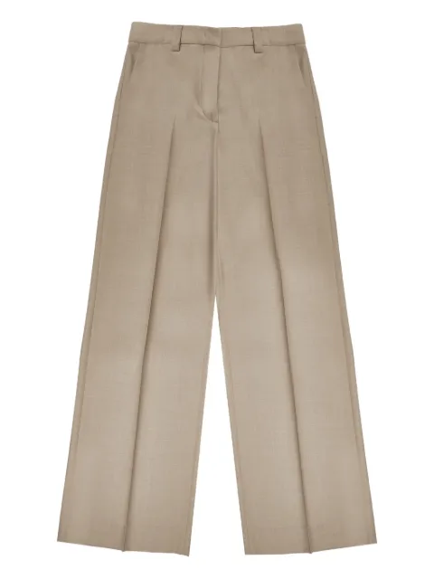 Incotex flannel trousers Neutrals 173874D1166