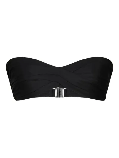 Johanna Ortiz Tangarana bikini top Black PT03106