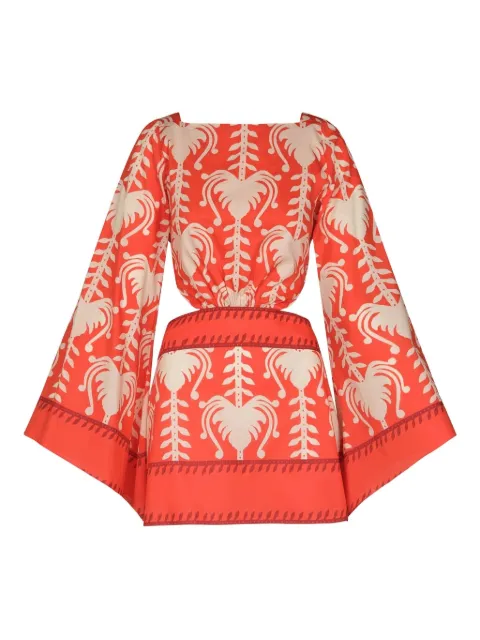 Johanna Ortiz Words of Wisdom dress Red PT03466