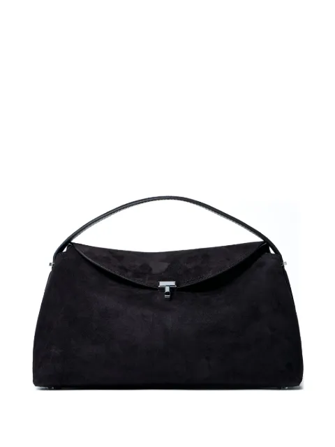 TOTEME T-lock suede top handle espressoucts/t-lock-top-handle-espresso Brown 234WAL961LE0004