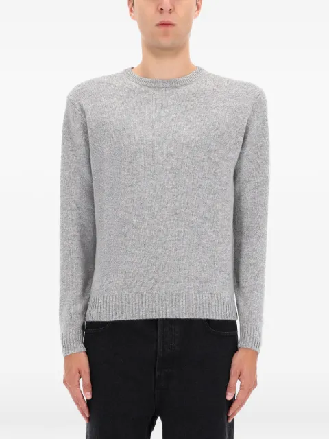 ASPESI ribbed crewneck sweater Grey M100456701360