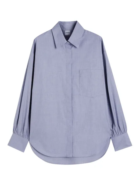 ASPESI chest-pocket long-sleeve shirt Blue 5483D57110104