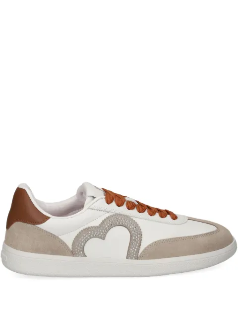 Love Moschino heart-appliqué sneakers White JA15402G0N