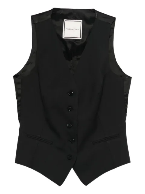 Tagliatore Giselle waistcoat Black GISELLE150166U