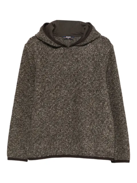 K-Way trim-detail hoodie Green K4147WW