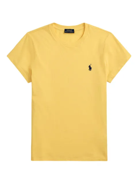 Polo Ralph Lauren crew-neck cotton T-shirt Yellow 211B14605017