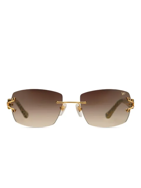 Vintage Frames Company Bal Harbour rimless sunglasses Gold BLSK20033