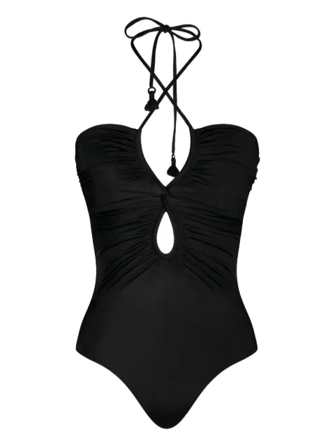 Johanna Ortiz Coral Reef swimsuit Black PT02996