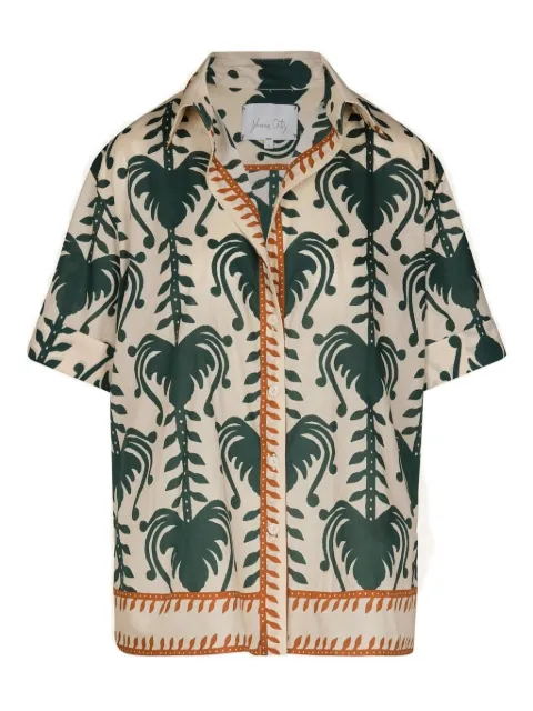 Johanna Ortiz Salty Promises printed shirt Neutrals PT03485