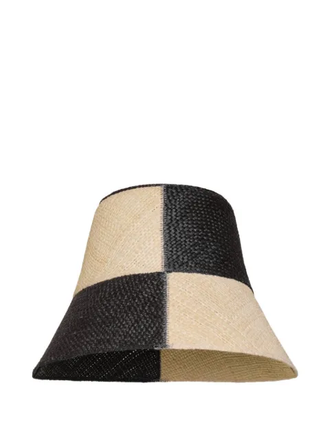 Johanna Ortiz Heaven And Earth straw hat Black AC02398