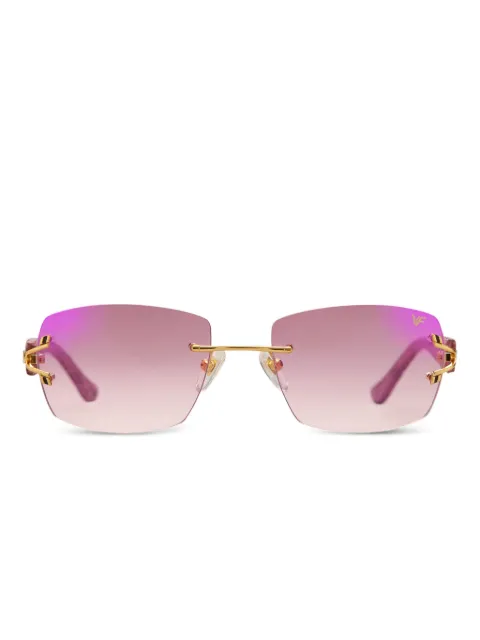 Vintage Frames Company Bal Harbour rimless sunglasses Gold BLSK20006