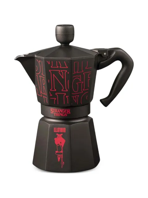 Bialetti x Netflix Stranger Things moka express Black 5407