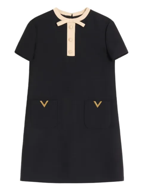 Valentino Garavani short-sleeves mini dress Black BVAJD01CF