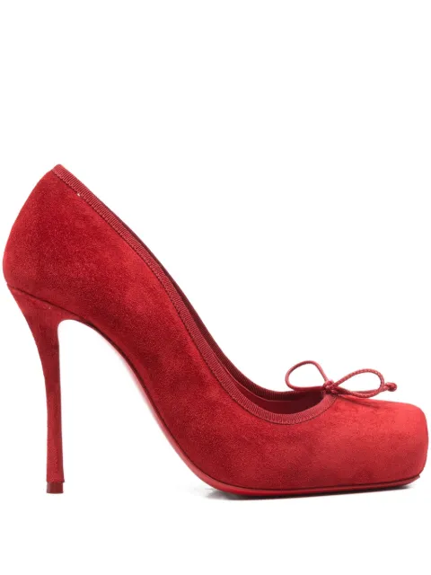 Christian Louboutin 100mm Cassia Nodo pumps Red 3250733R667