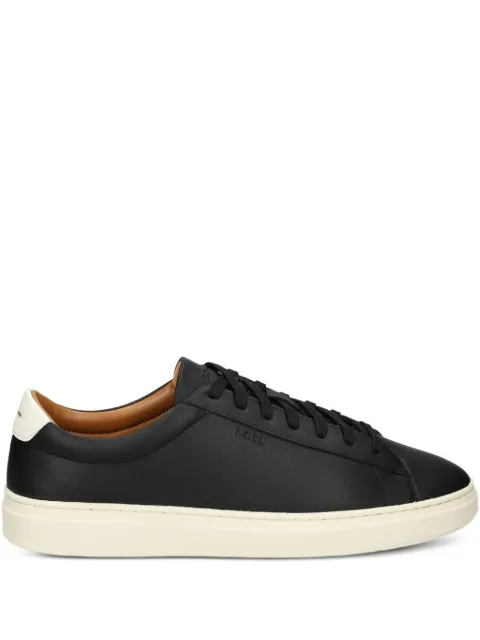 BOSS leather trainers with rubber sole Black 50552853