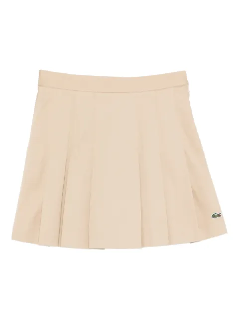 Lacoste pleated mini skirt Neutrals JF8001